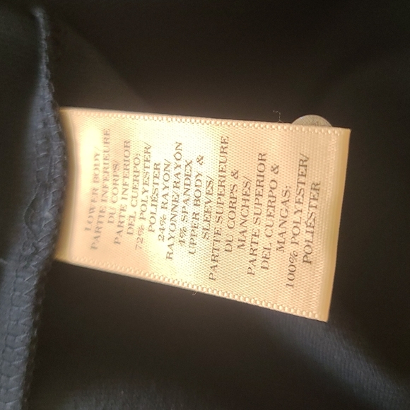 Ann Taylor Green Mesh Long Sleeves Round Neck Blouse Size M - Picture 6 of 8